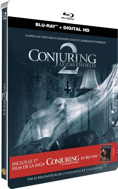 Conjuring 2 : Le Poltergeist d'Enfield, Steelbook