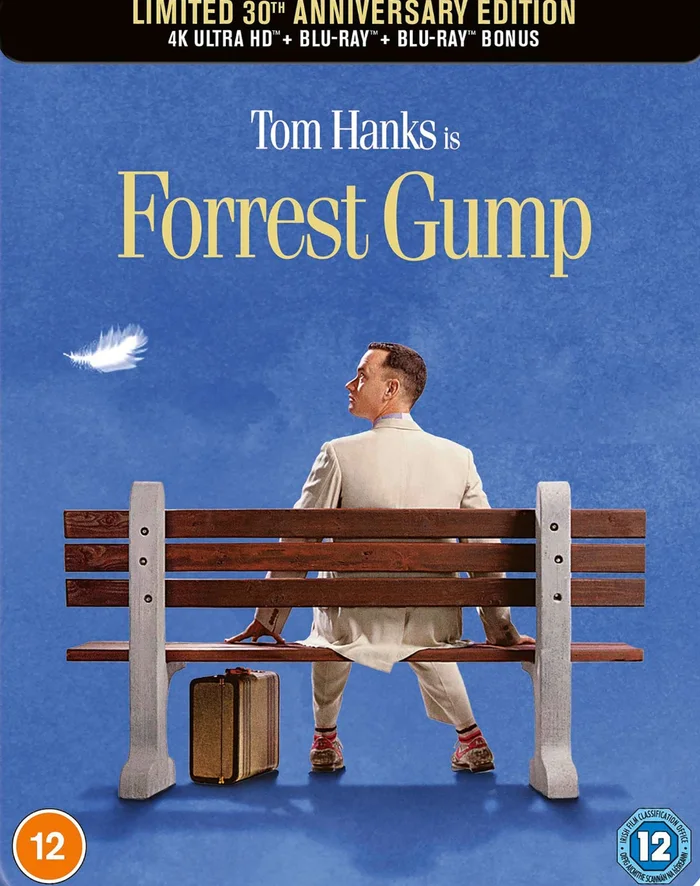 Forrest Gump, Limited 30th Anniversary Edition SteelBook (Only at Walmart)