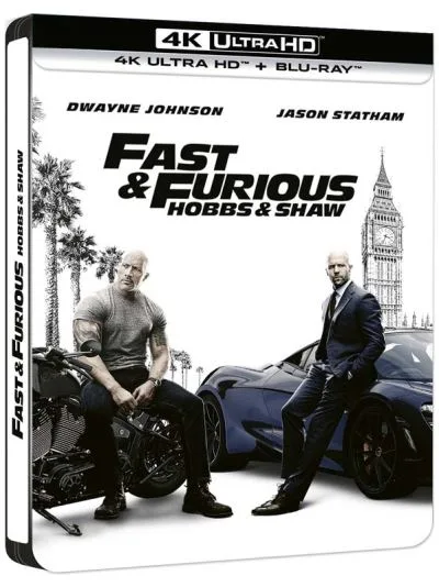 Fast & Furious: Hobbs & Shaw, Steelbook