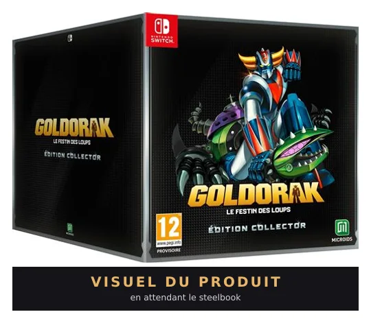 Goldorak : Le Festin des Loups, le steelbook