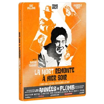 La mort remonte à hier soir, le steelbook