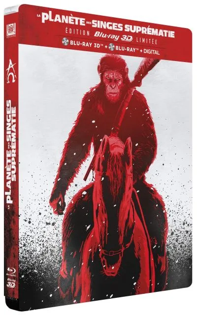 La Planète des singes : Suprématie, Steelbook 1 sur 3