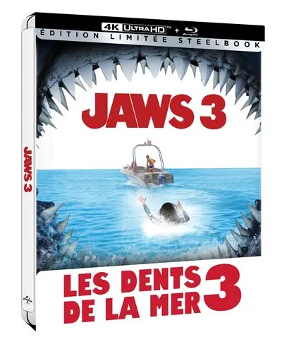 Les Dents de la mer 3, Steelbook 1 sur 2