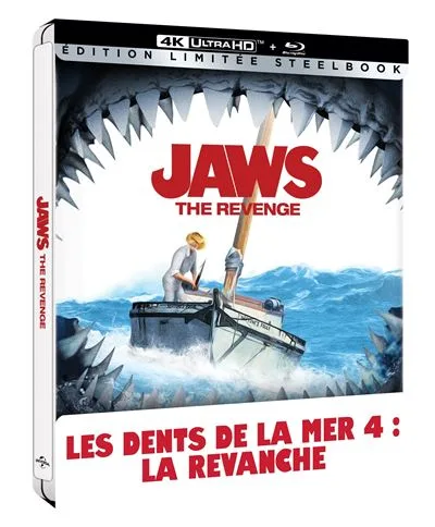 Les Dents de la mer 4, le steelbook