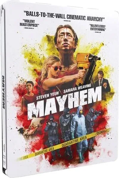 Mayhem : Légitime Vengeance, le steelbook