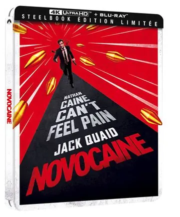 Novocaine, 3 steelbooks