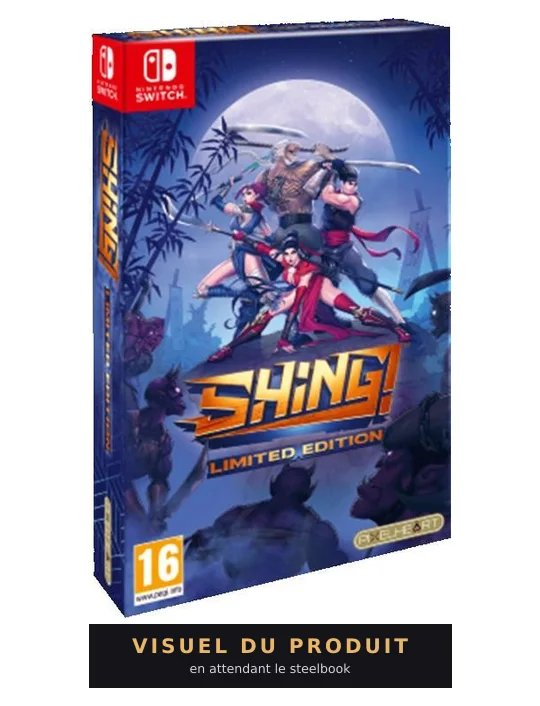 Shing!, le steelbook