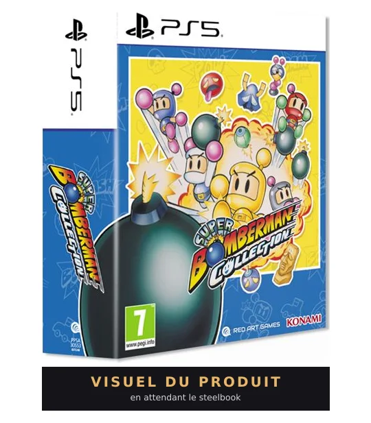 Super Bomberman Collection, le steelbook