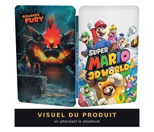 Super Mario 3D World, le steelbook