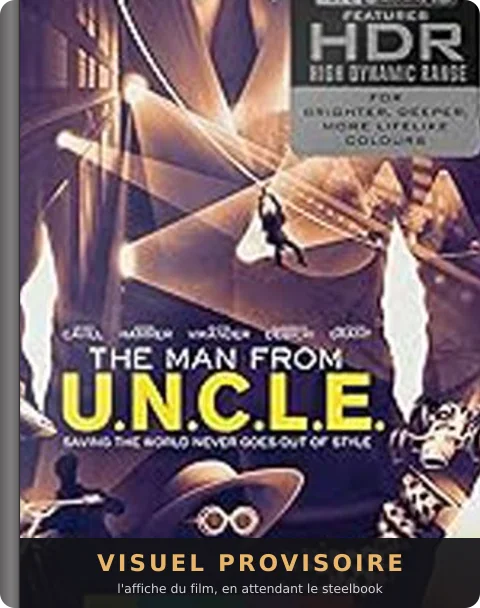 Agents très spéciaux : Code UNCLE, le steelbook