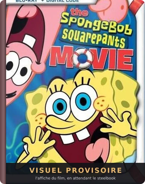 Bob l'éponge, le film, le steelbook