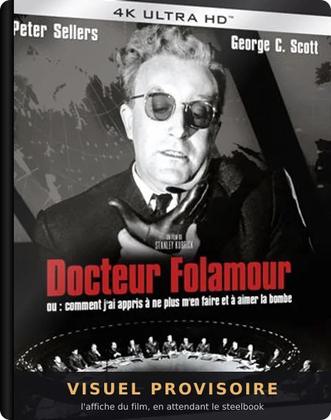 Docteur Folamour, le steelbook