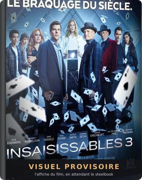 Insaisissables 3, le steelbook