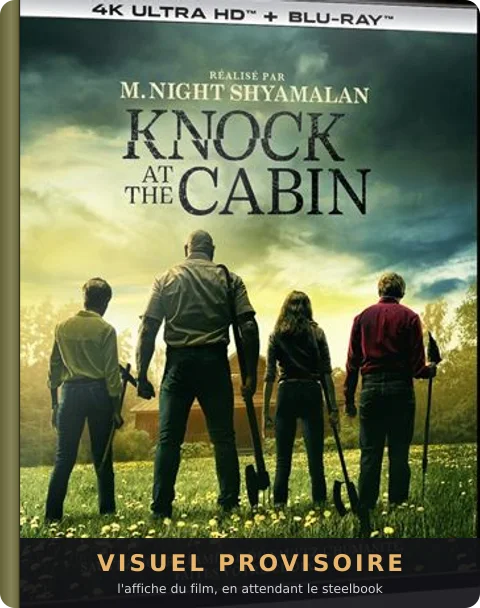 Knock at the Cabin, Steelbook 4 sur 4