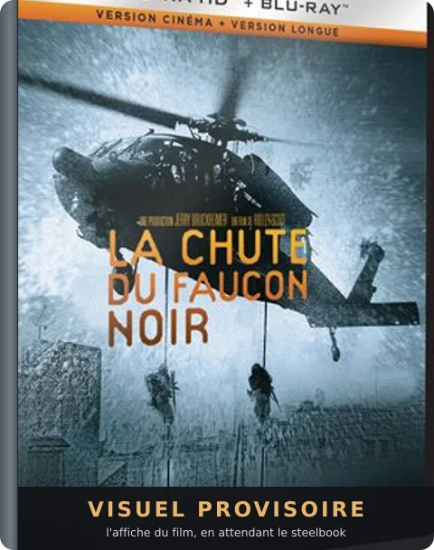 La Chute du faucon noir, Steelbook 2 sur 5