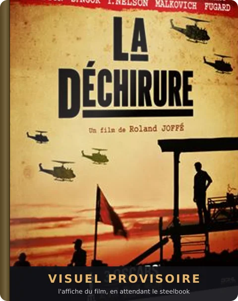 La Déchirure, le steelbook