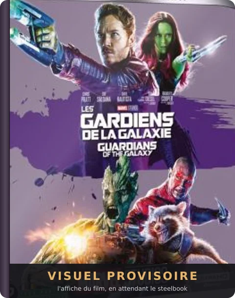 Les Gardiens de la Galaxie, Steelbook 2 sur 3