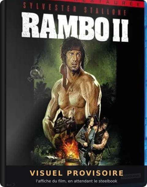 Rambo 2 : La Mission, le steelbook