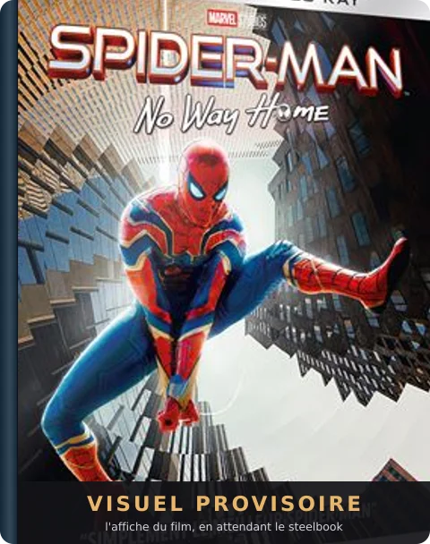 Spider-Man: No Way Home, le steelbook