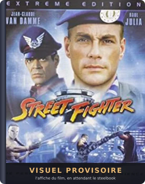 Street Fighter, le steelbook