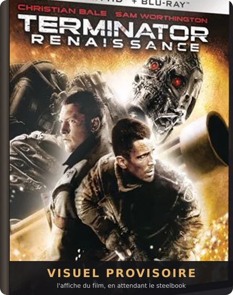 Terminator Renaissance, le steelbook