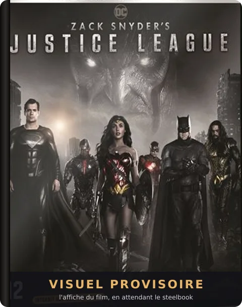 Zack Snyder's Justice League, Steelbook 3 sur 3