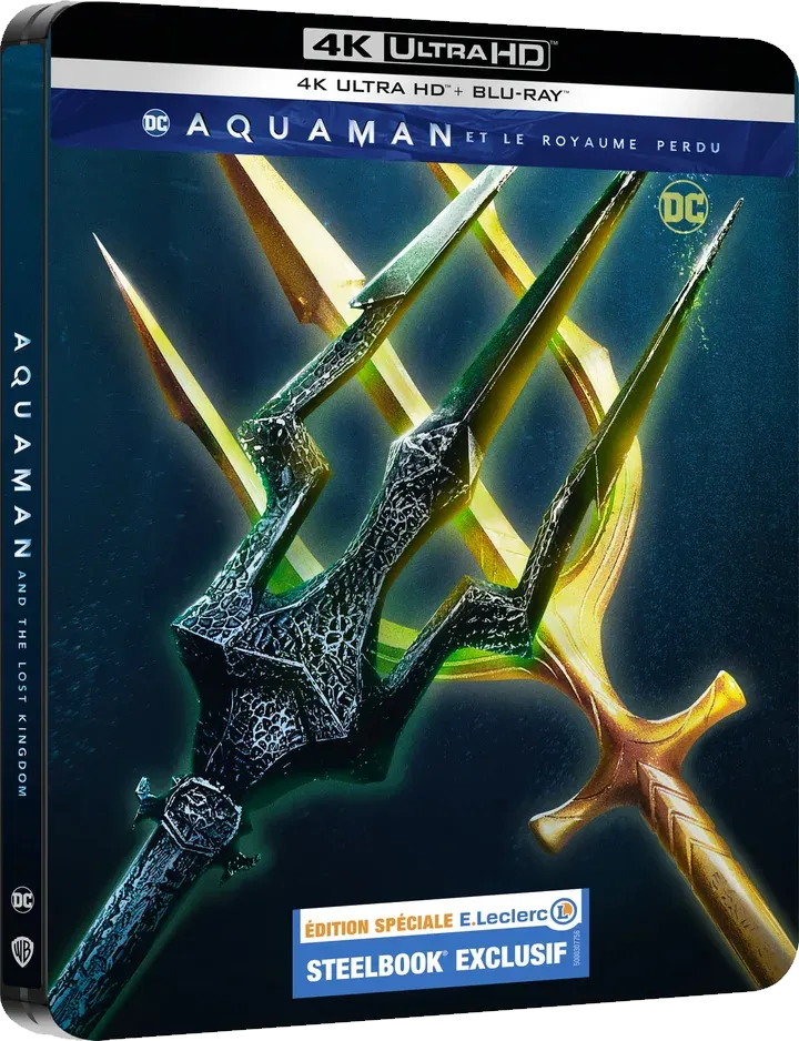 Aquaman et le Royaume perdu, Steelbook 4 sur 4
