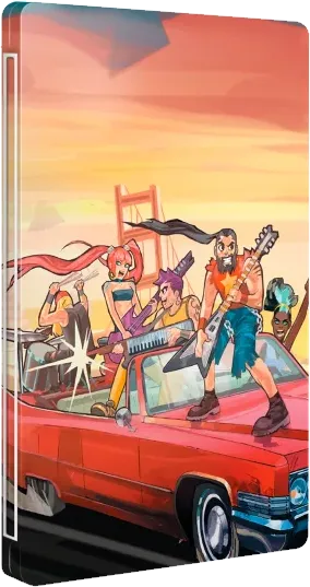 Double Kick Heroes, le steelbook