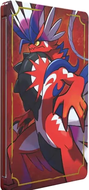 Pokémon Écarlate, le steelbook