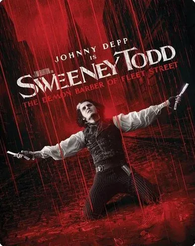 Sweeney Todd : Le Diabolique Barbier de Fleet Street, Steelbook 2 sur 3