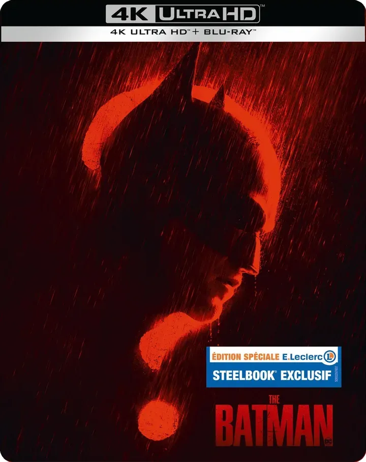Le steelbook 4K Édition spéciale E.Leclerc de The Batman