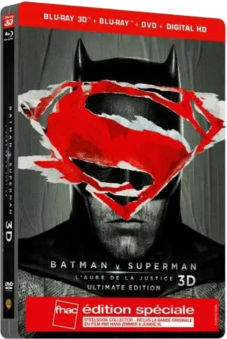 Batman v Superman : L'Aube de la justice, Steelbook 1 sur 4