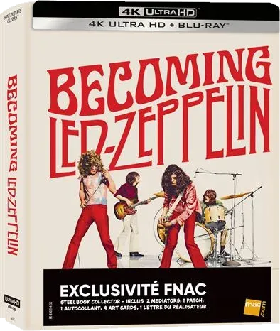 Becoming Led Zeppelin, le steelbook