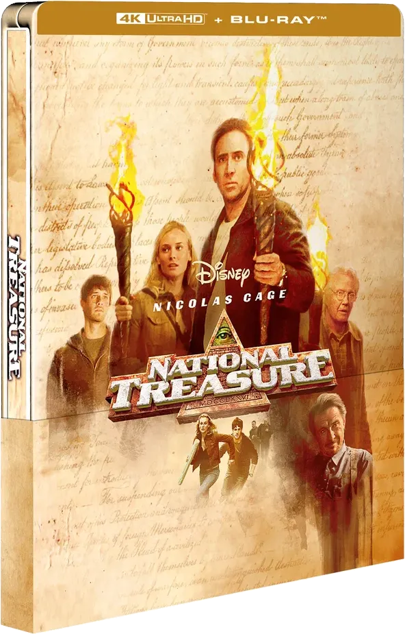 Benjamin Gates et le Trésor des Templiers, le steelbook