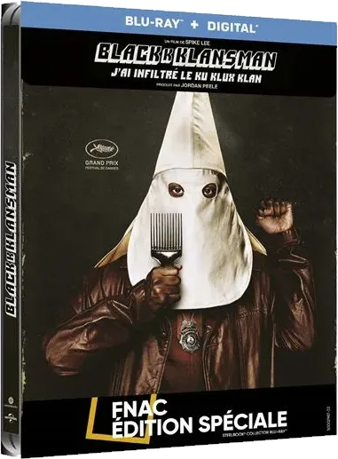 BlacKkKlansman, Steelbook 1 sur 2