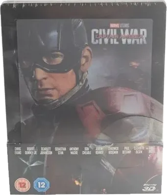 Captain America : Civil War, Steelbook 3 sur 4