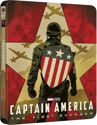 Captain America: First Avenger, le steelbook