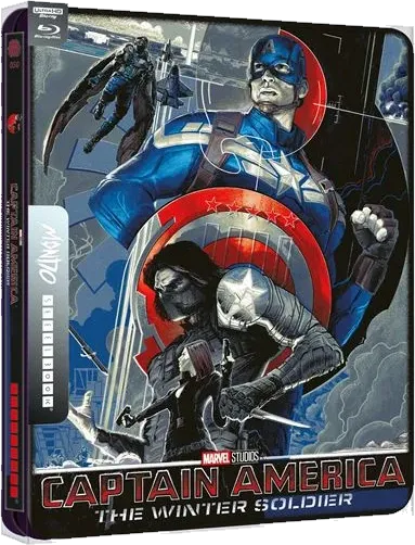 Captain America : Le Soldat de l'hiver, Steelbook 1 sur 4