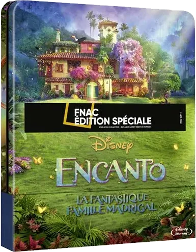 Encanto : La fantastique famille Madrigal, le steelbook