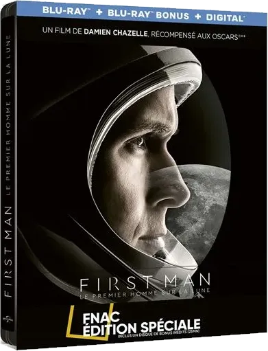 First Man: Le Premier Homme sur le lune, Steelbook 1 sur 2