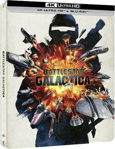 Galactica : La Bataille de l'espace, le steelbook