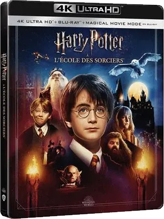 Harry Potter à l'école des sorciers, le steelbook