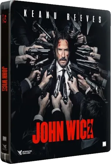 John Wick: Chaptire 2, le steelbook