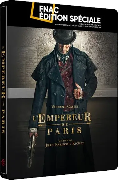 L'Empereur de Paris, le steelbook