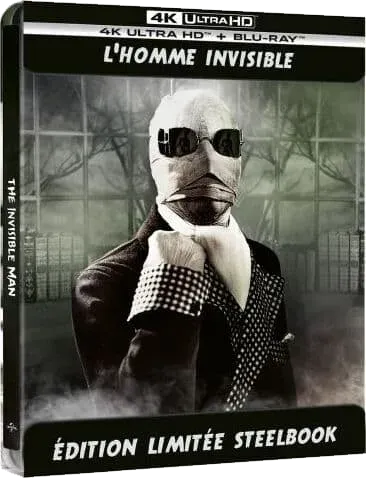 L'Homme invisible, Steelbook 1 sur 3