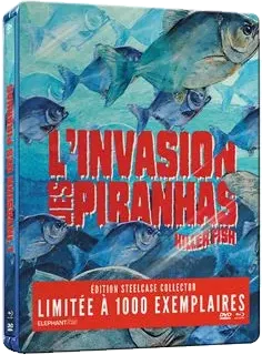 L'Invasion des piranhas, le steelbook