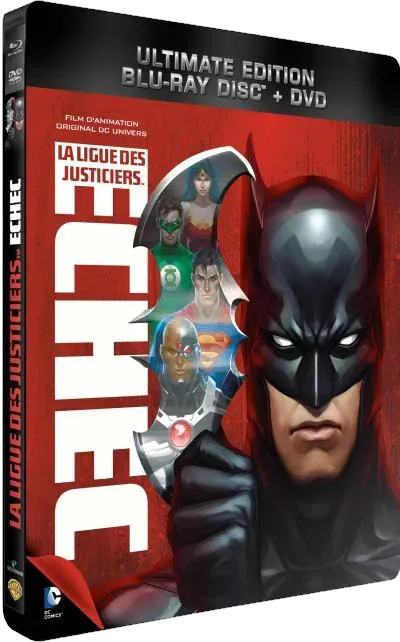 La Ligue des justiciers : Échec, Steelbook