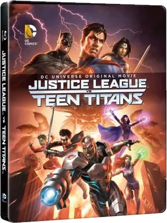 La Ligue des justiciers vs. les Teen Titans, Steelbook