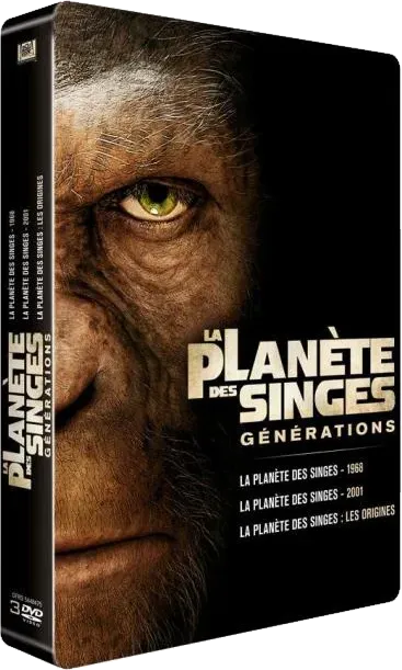 La Planète des singes, Coffret · 3 films