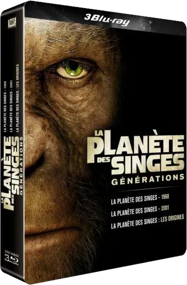 La Planète des singes, Coffret · 3 films